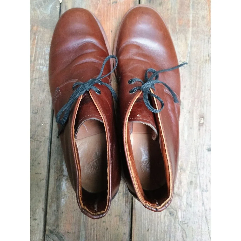 Red Wing 9017 Heritage Beckman Chukka Cigar Leather Work Mens Boots Size 9.5 D